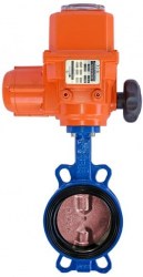 Дисковые поворотные затворы с электроприводом Cimberio