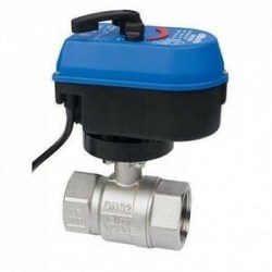 Краны шаровые регулирующие с электроприводом Cimberio