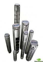 Многоступенчатые погружные насосы CNP из нержавеющей стали SM