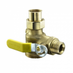 Угловой шаровый кран Oventrop Optigas арт. 3017552