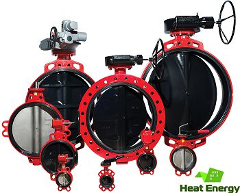 Дисковый поворотный затвор АДЛ Гранвэл ЗПВС-FL(W)-3-032-MN-E