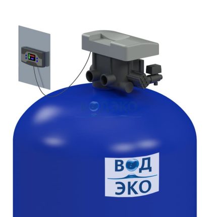 Автоматическая установка умягчения АКВАФЛОУ SR 500/2-88 SM (с боковым расположением клапана)