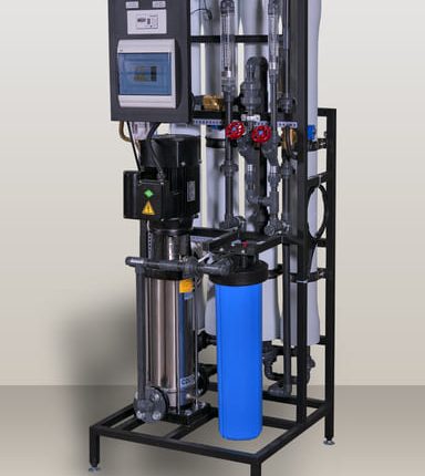 Установка обратного осмоса с насосом AWT RO-2000 (8/4040 до 2