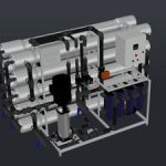 Установка обратного осмоса с насосом AWT RO-35/8040 (до 35 м3/ч )