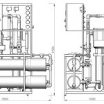 Установка обратного осмоса с насосом AWT RO-2/8040 (до 2 м3/ч )