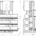 Установка обратного осмоса с насосом AWT RO-3/8040 (до 3 м3/ч )