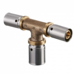 Прессовый тройник Oventrop Cofit P арт. 1513457