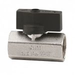 Cimberio Кран шаровой мини 011 1/4" PN150 ВВ флажок арт. CIM 011 14