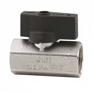 Cimberio Кран шаровой мини 011 1/4" PN150 ВВ флажок арт. CIM 011 14