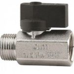 Cimberio Кран шаровой мини 012 1/4" PN150 ВН флажок арт. CIM 012 14