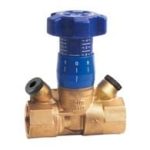 Cimberio Клапан балансировочный ручной 787R 1/2" обычн. латунь Kvs=1