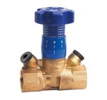 Cimberio Клапан балансировочный ручной 787R 1/2" обычн. латунь Kvs=1