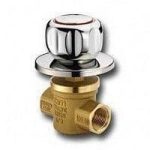 Cimberio Кран шаровой для скрытого монтажа 126S 1/2" серии Т10 полнопроходной PN100 BВ декор. хром. ручка Ø70 арт. CIM 126S 12