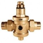 Cimberio Редуктор давления поршневой 1420 1/2" с отверстием под манометр с разъемным соединением PN25 НН арт. CIM 1420 12