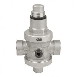 Cimberio Редуктор давления поршневой 1430N 1.1/4" никел. с отверстием под манометр PN25 ВВ арт. CIM 1430N 114