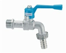 Cimberio Кран шаровой сливной морозоустойчивый 34/1 1/2" с насадкой для шланга PN20 НН рычаг арт. CIM 34/1 12