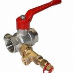 Cimberio Кран шаровой 200DP 1/2" c тройником для трубки PN16 BB арт. CIM 200DP 12