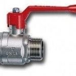 Cimberio Кран шаровой 201/12 1/4" серии Т12 полнопроходной PN80 BН рычаг арт. CIM 201/12 14