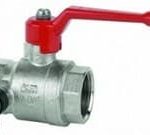 Cimberio Кран шаровой 200 1/2" серии Т14 полнопроходной со сливом PN60 ВВ рычаг арт. CIM 200 12