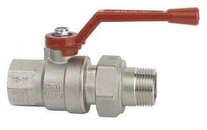 Cimberio Кран шаровой 246/16 1/2" серии Т16 полнопроходной с разъемным соединением PN80 BН рычаг арт. CIM 246/16 12