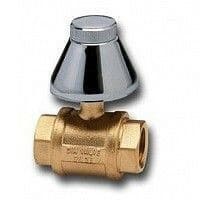 Cimberio Кран шаровой для скрытого монтажа 25 3/8" серии Т10 полнопроходной PN100 BВ декор. хром. ручка арт. CIM 25 38