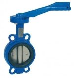 Cimberio Дисковый поворотный затвор 3000 Ду 25 чугун PN16 FF рычаг арт. CIM 3000 25