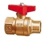 Cimberio Кран шаровой 301/12CR 1/4" серии Т12 корроз. латунь полнопроходной PN80 BН бабочка арт. CIM 301/12CR 14