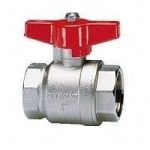 Cimberio Кран шаровой 314 1/4" серии Т14 полнопроходной PN80 BB бабочка арт. CIM 314 14