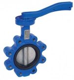 Cimberio Дисковый поворотный затвор 3150 Ду 50 чугун для водоснабжения PN16 FF рычаг арт. CIM 3150 50