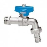 Cimberio Кран шаровой сливной морозоустойчивый 334/1 1/2" с насадкой для шланга PN20 НН бабочка арт. CIM 334/1 12