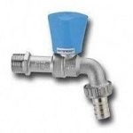 Cimberio Кран шаровой сливной морозоустойчивый 34/2 1/2" с насадкой для шланга PN20 НН пластик. ручка арт. CIM 34/2 12