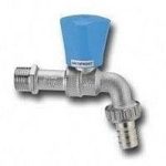 Cimberio Кран шаровой сливной морозоустойчивый 34/2 1/2" с насадкой для шланга PN20 НН пластик. ручка арт. CIM 34/2 12