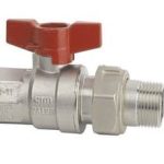 Cimberio Кран шаровой 346/16 1.1/4" серии Т16 полнопроходной с разъемным соединением PN40 BН бабочка арт. CIM 346/16 114