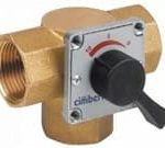 Cimberio Кран шаровой трехходовой смесительный 683 1/2" полнопроходной с ручн. управлением PN16 ВВВ арт. CIM 683 12