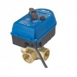 Cimberio Кран шаровой трехходовой деления потока с электроприводом 685 1/2" 230В полнопроходной PN16 ВВВ арт. CIM 685 12