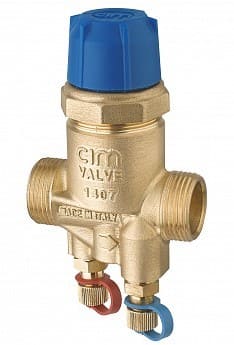 Cimberio Клапан балансировочный автомат. 717LF 1/2"Ду10 регулятор расхода 43-150 л/ч PN25 HH арт. CIM 717LF 12DN10