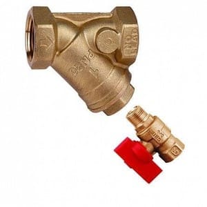 Cimberio Фильтр сетчатый 74ACRNL/2 1/2" корроз. латунь с сливным краном PN20 ВВ арт. CIM 74ACRNL/2 12