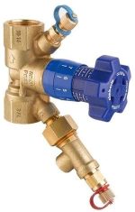 Cimberio Клапан балансировочный ручной 787DP 1/2" корроз. латунь Kvs=1