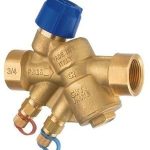 Cimberio Клапан балансировочный автомат. 795B 1/2" регулятор расхода 25-2448 л/ч PN25 BB без картриджа арт. CIM 795B 12