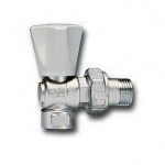 Cimberio Кран шаровой угловой для отопит. приборов 91 1/2" полнопроходной с разъемн. соединеним PN25 ВН пластик. ручка арт. CIM 91 12