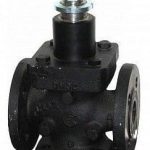 Cimberio Клапан регулирующий седельный двухходовой C2FAA100B Ду 100 шток 45 мм Kvs=160 м3/ч PN40 FF арт. CIM C2FAA100B 100