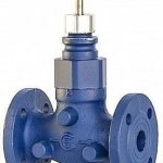 Cimberio Клапан регулирующий седельный двухходовой C2FGA100 Ду 100 шток 45 мм Kvs=140 м3/ч PN16 FF арт. CIM C2FGA100 100