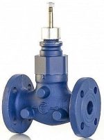 Cimberio Клапан регулирующий седельный двухходовой C2FGA100 Ду 100 шток 45 мм Kvs=140 м3/ч PN16 FF арт. CIM C2FGA100 100