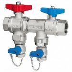 Cimberio Комплект для подключения геотермальных модулей С3727 1" PN25 ВВ бабочка арт. CIM C3727 1