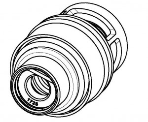 Cimberio Картридж CA1150 для клапана 790B 1/2-1" 25 л/ч Δрмакс.=350кПа арт. CIM CA1150