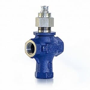 Cimberio Клапан регулирующий седельный трехходовой CVMBT3 1.1/2" шток 5