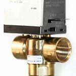 Cimberio Клапан регулирующий двухходовой CVSE1 1/2" с электроприводом 230В Kvs=2