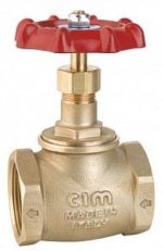 Cimberio Клапан запорный с металл. седлом 75L 1/2" PN10 ВВ арт. CIM 75L 12