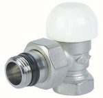 Cimberio Клапан термостатический с преднастройкой угловой V123PS 1/2" с разъёмом под стальную трубу PN10 ВН арт. CIM PV12310QPS