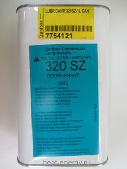 Danfoss Масло POE 320SZ - канистра 1л. арт. 120Z0610